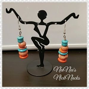 🚫🚫SOLD🚫🚫Coral & Turquoise Howlite